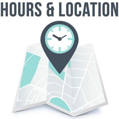 Hours + Location .